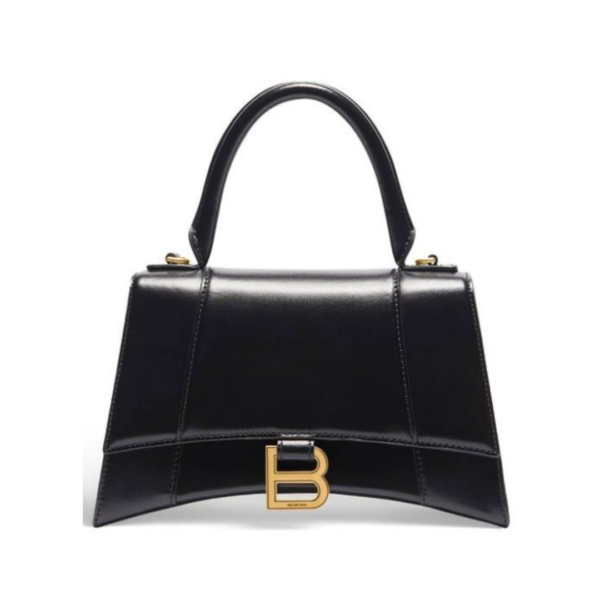 BORSETTA HOURGLASS DA DONNA IN NERO