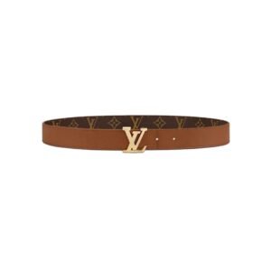 Cintura LV 30MM Reversible Belt Cognac Brown