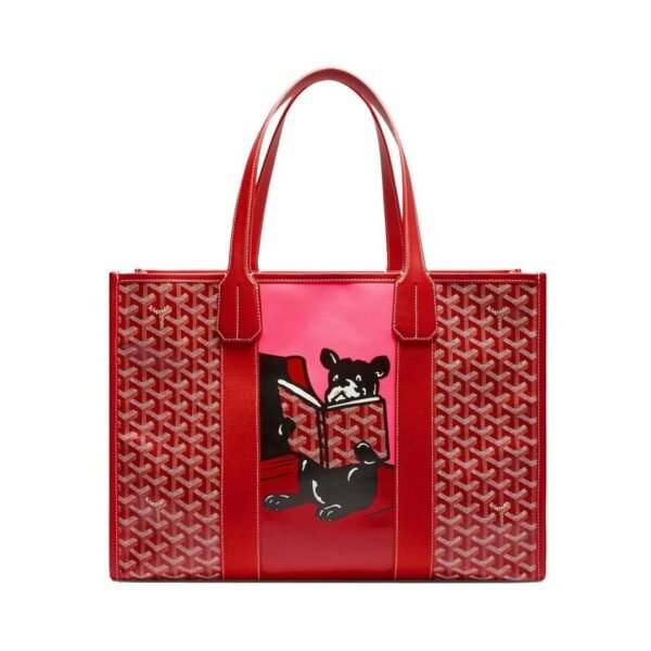 Goyard Villette Tote Bag MM Rosso