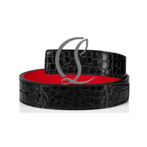 Cintura-Pelle di vitello-Nera
