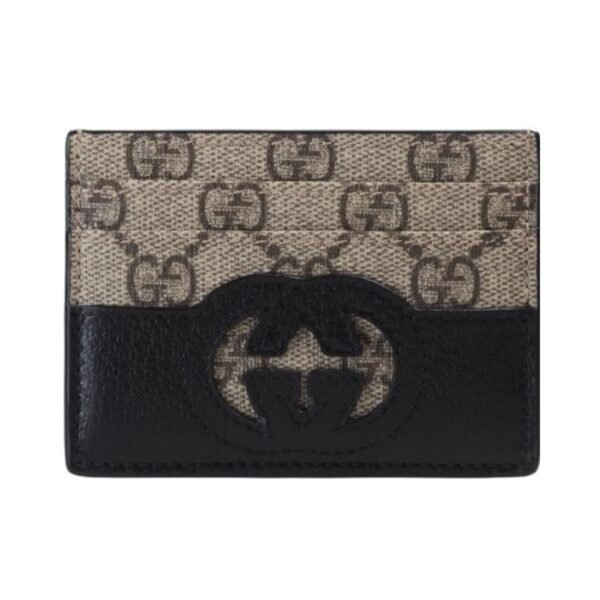 PORTACARTE CON DETTAGLIO CUT-OUT INCROCIO GG