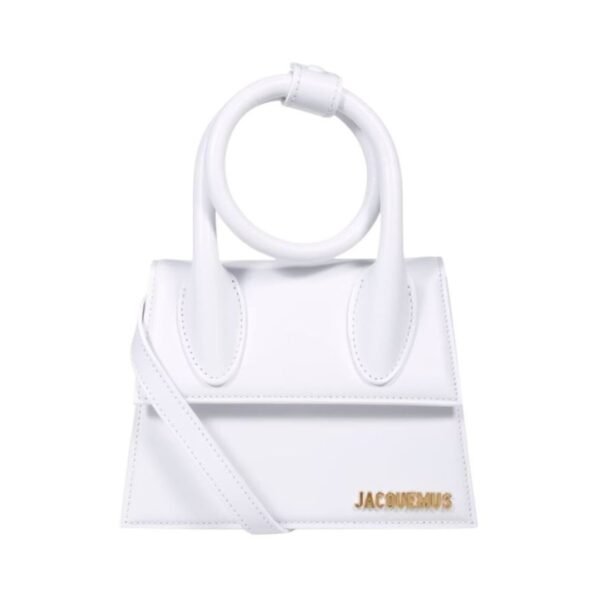 ELEGANTE MINI BORSA – 100 WHITE NOEUD