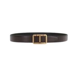 CINTURA T IN PELLE LISCIA