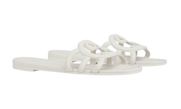SANDALO SLIDER DONNA CON INCROCIO GG - immagine 2