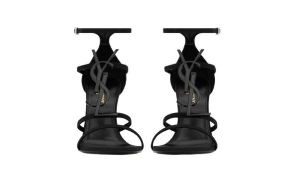 CASSANDRA SANDALS IN CREPE DE CHINE - immagine 2