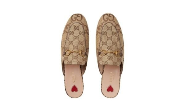 SLIPPER PRINCETOWN DONNA CON JUMBO GG - immagine 2