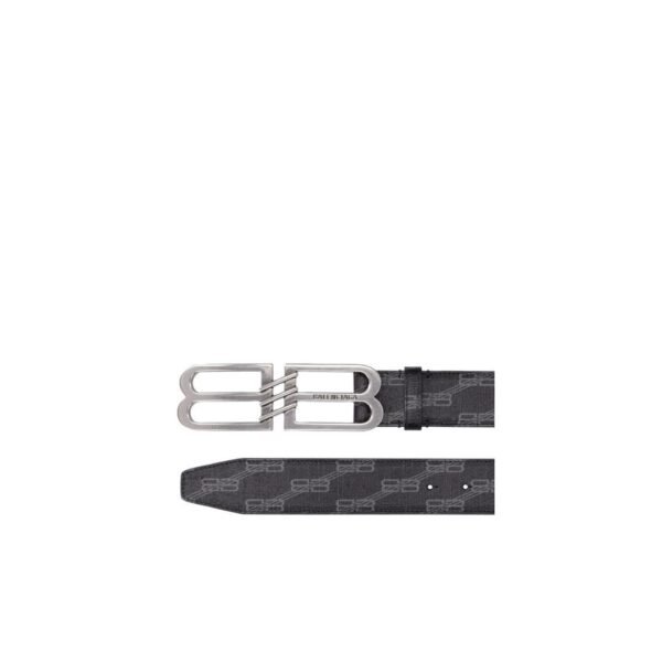4cm BB Signature faux leather belt - immagine 2