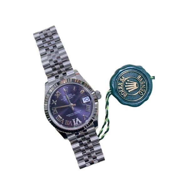 Datejust 31mm Viola Numeri Romani con Diamanti – 2024 DateJust - immagine 2