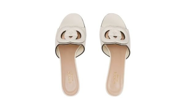 SANDALO SLIDER DONNA CON INCROCIO GG - immagine 2