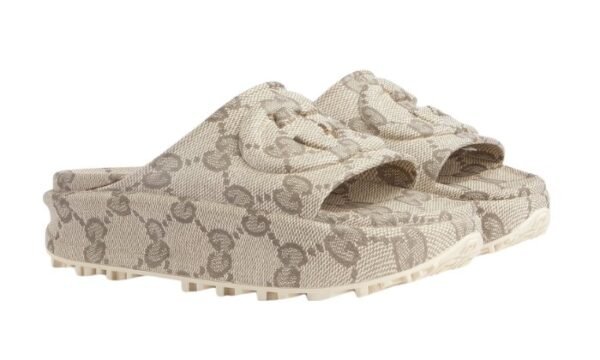 SANDALO SLIDER DONNA CON GG - immagine 2