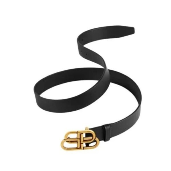 CINTURA BB THIN DA DONNA IN NERO - immagine 2