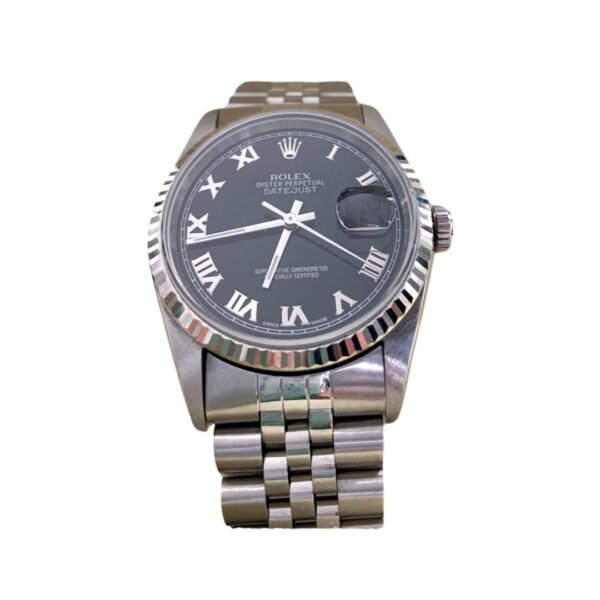 Datejust 36mm Nero Numeri Romani DateJust - immagine 3