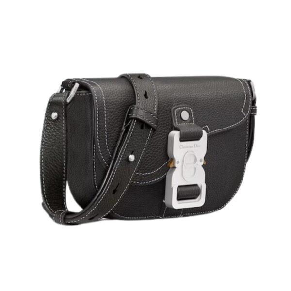 Borsa a tracolla mini Saddle con pattina - immagine 3