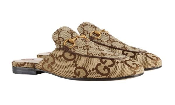 SLIPPER PRINCETOWN DONNA CON JUMBO GG - immagine 3