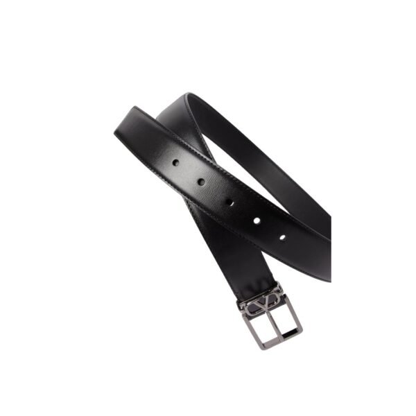 CINTURA MINI VLOGO SIGNATURE IN VITELLO 35 MM - immagine 3