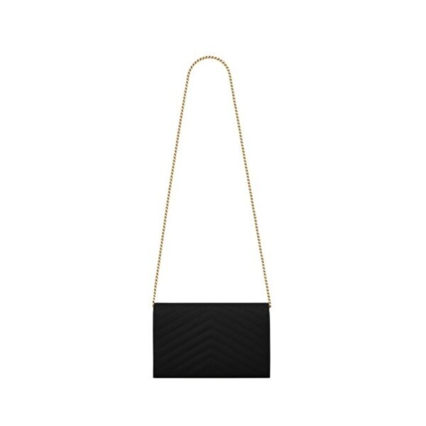 POCHETTE CON CATENA CASSANDRE CLASSICA IN PELLE GRAIN DE POUDRE - immagine 3