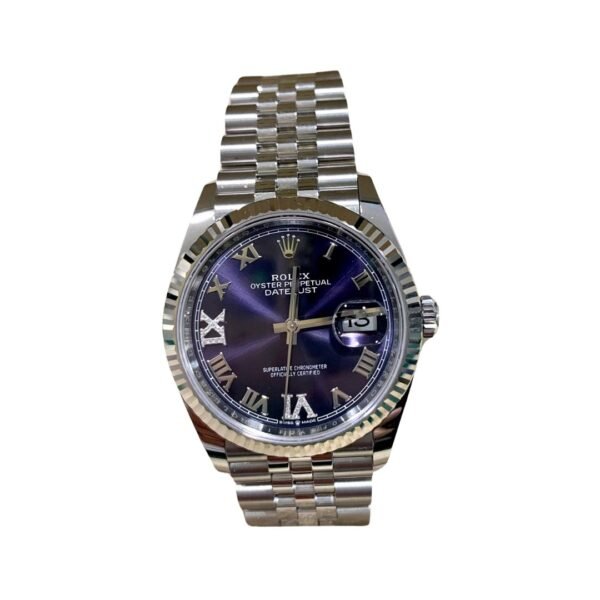 Datejust 36mm Viola con Diamanti 2021 DateJust - immagine 3