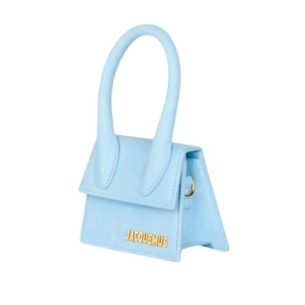 Jacquemus Le Chiquito Signature Bag Mini Blu chiaro - immagine 2