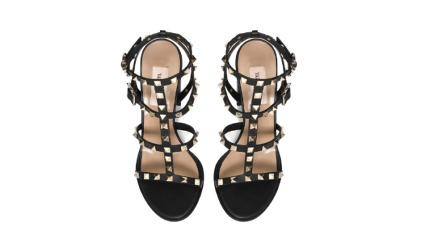 SANDALO ROCKSTUD CON CINTURINI 90MM - immagine 4