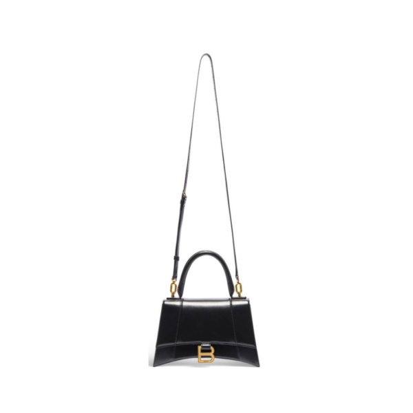 BORSETTA HOURGLASS DA DONNA IN NERO - immagine 4