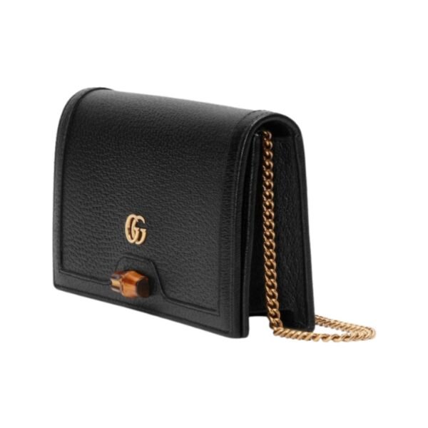 MINI BORSA GUCCI DIANA CON DETTAGLIO IN BAMBÙ - immagine 3