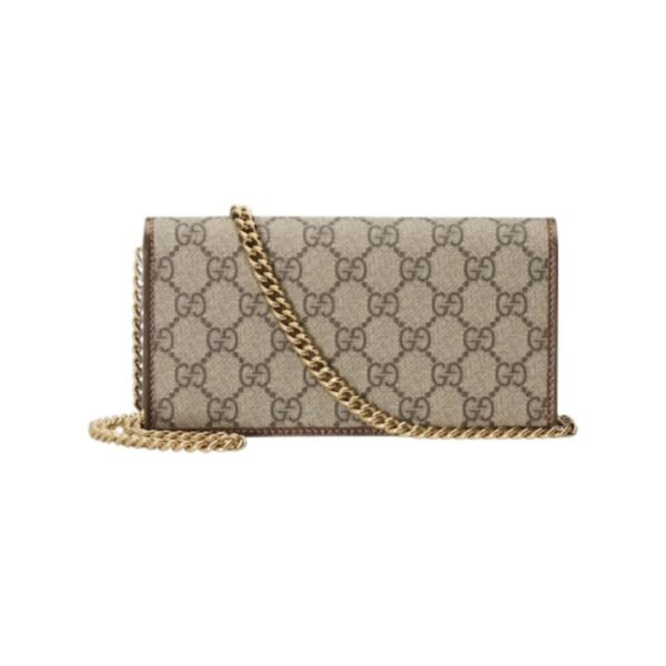 PORTAFOGLIO GUCCI HORSEBIT 1955 CON CATENA - immagine 2