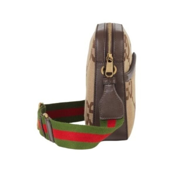 BORSA A TRACOLLA IN TESSUTO JUMBO GG - immagine 4