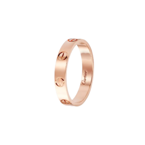 LOVE WEDDING BAND ROSE GOLD