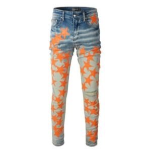JEANS ORANGE HOLLYWOOD DENIM