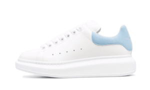 Oversized White Powder Blue